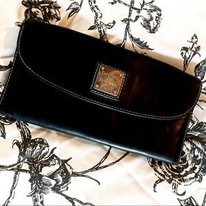 Dooney & Burke Black Leather Wallet